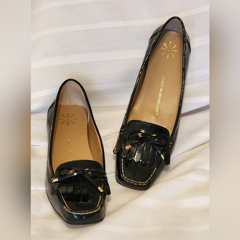 Women's Isaac Mizrahi size 10 Black Flats